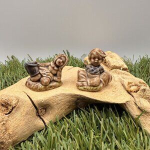 Vintage Wade Whimsies Nursey Rhyme Jack & Jill  Figurines